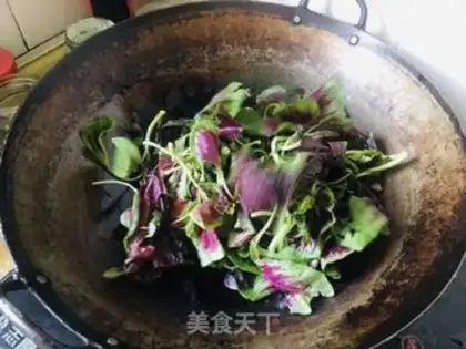 Make Clear the red veggie step 2
