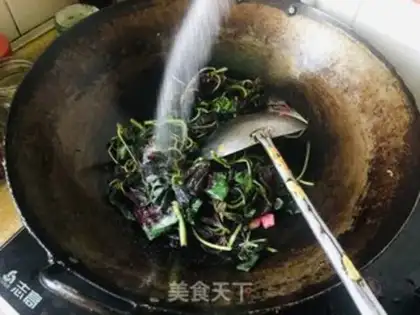 Make Clear the red veggie step 4