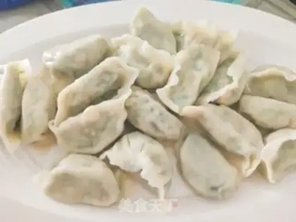 Make Pork cuisine, three fresh dumplings step 16