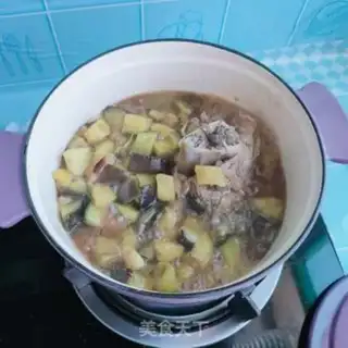 Make Big bone eggplant step 12