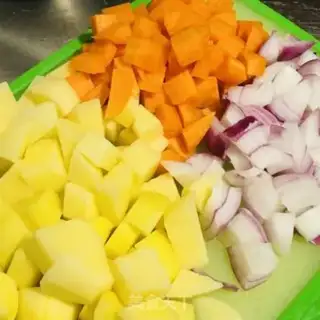 Make Curry beef rice step 3