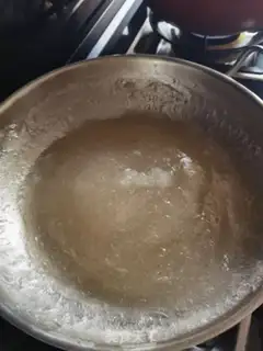 Make Slurry and cold fish step 9