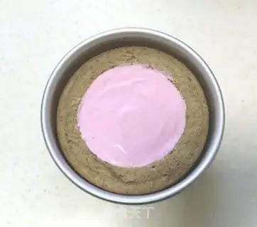 Make Watermelon ice cream cake step 8
