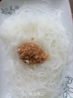 Make Garlic fan steamed shrimp step 8