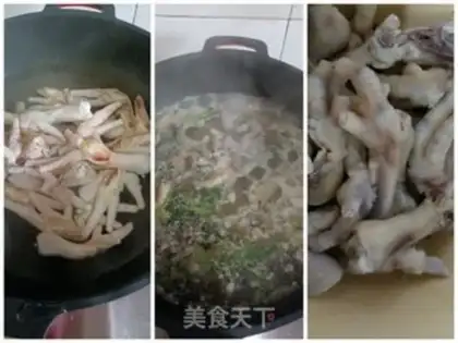 Make Lemon chicken claws step 1