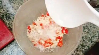 Make Water to boil the beans step 6