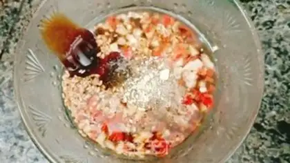 Make Water to boil the beans step 7