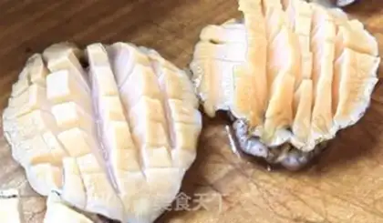 Make Garlic abalone step 2