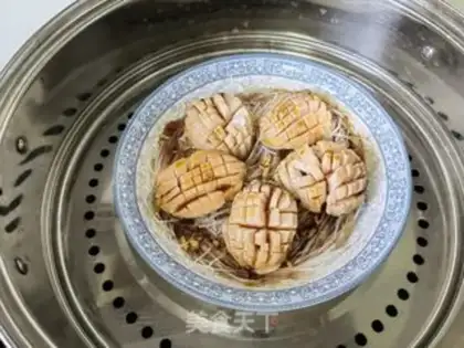 Make Garlic abalone step 5