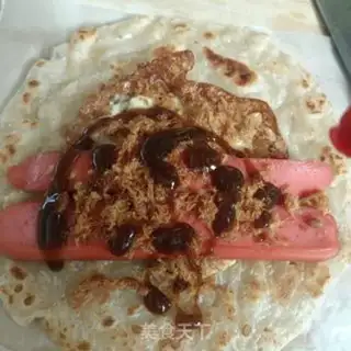 Make Hand grab cake step 9