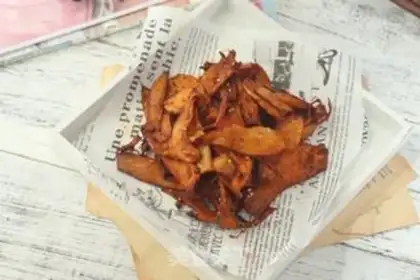 Make Air-fried spicy apricot mushrooms step 5