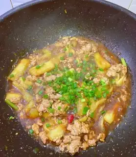 Make Meat and eggplant step 7