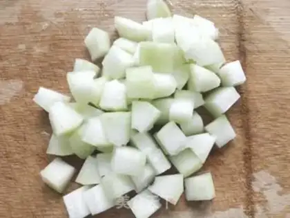 Make Red-hot melons step 1