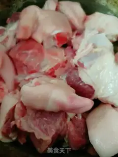 Make High pressure pan, pig hoof step 2