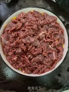 Make Pumpkin steam beef step 4