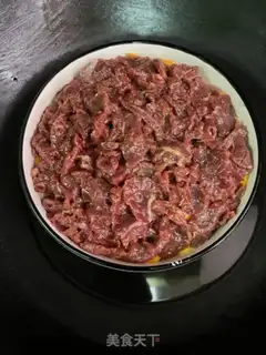 Make Pumpkin steam beef step 5