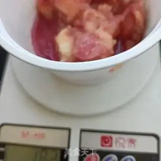 Make Banana peach ice cream step 2