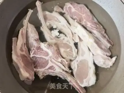 Make French lamb chops step 0