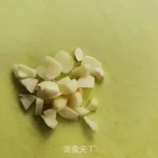 Make Garlic beans step 1