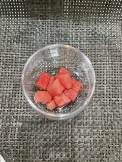 Make Watermelon manna step 4