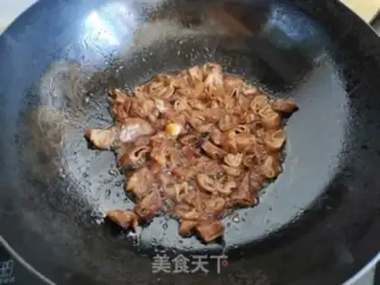 Make Onion peppers, fat and fat step 2