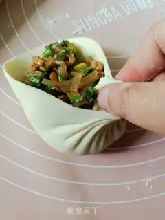 Make Pork fan bag step 12