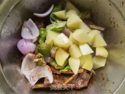 Make French lamb chops step 11