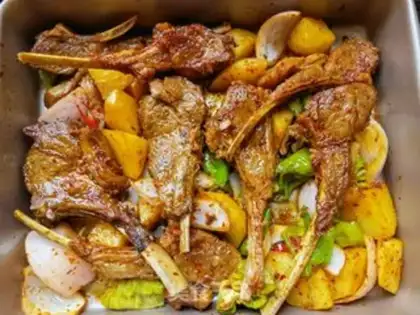 Make French lamb chops step 16
