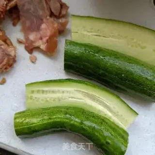 Make Beef cucumber step 1