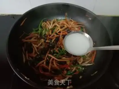 Make Fish apricot mushroom step 12