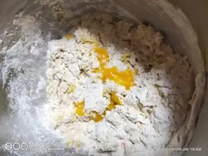 Make Pumpkin cucumber bread step 1