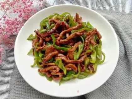 Make Pepper beef step 8