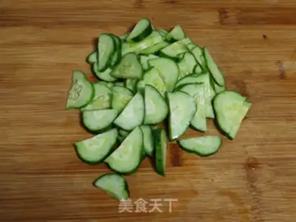 Make Crawfish cucumbers step 6