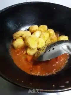 Make Shrimp burns Japanese tofu step 3