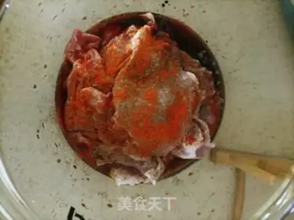 Make Air-cooked pork and plum step 4