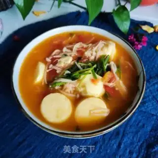 Make Tofu mushroom soup step 10