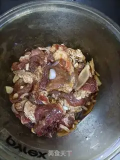 Make Air-cooked pork and plum step 7