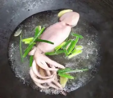 Make The white squid ring step 3