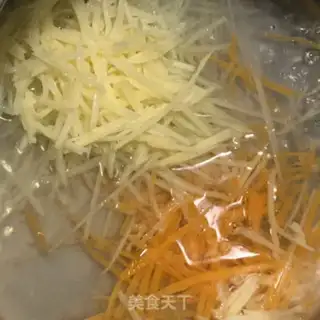 Make Potato omelet step 1