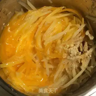Make Potato omelet step 2