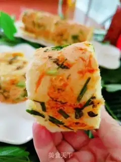 Make Onion meat pine moss cake roll step 26