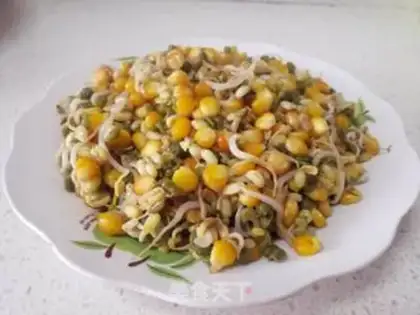 Make Green bean sprouts of corn step 4