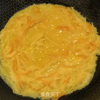Make Potato omelet step 7