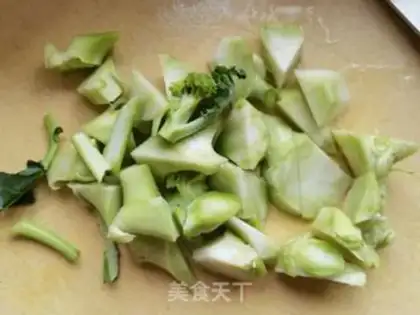 Make Orchid infarction shrimp step 2