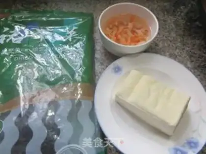 Make Open a dress with tofu step 0
