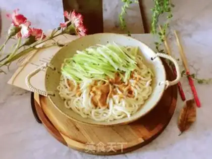 Make cucumber noodles step 9