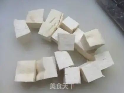 Make Open a dress with tofu step 2