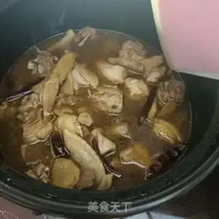 Make Corn chicken step 9