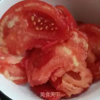 Make Shrimp and tomato egg soup step 0