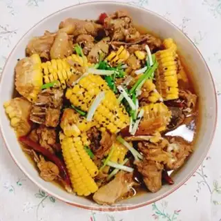 Make Corn chicken step 15